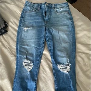 american eagle dream ripped skinny jeans